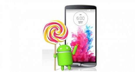 LG G3 Android 5.0 Lollipop