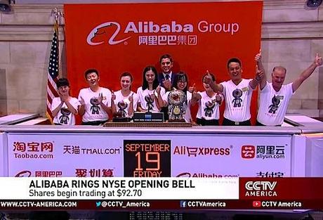 alibaba a wall street