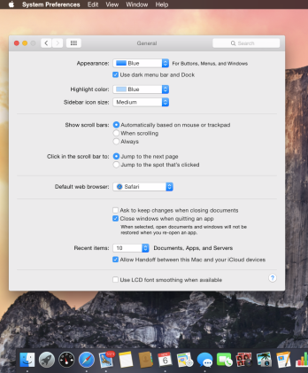 Come abilitare la Dark Mode (tema scuro) in OS X Yosemite!