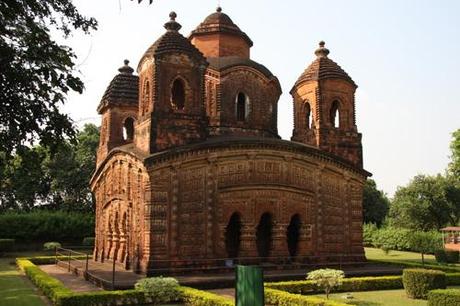 Shyamrai Temple, Bishnupur, West Bengal. Foto di Marco Restelli 