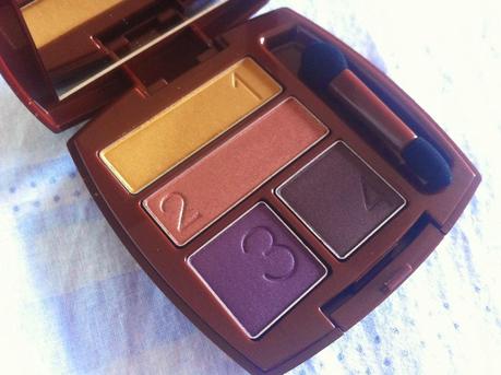 AVON Glow eyeshadow quad VIBRANT SPICE