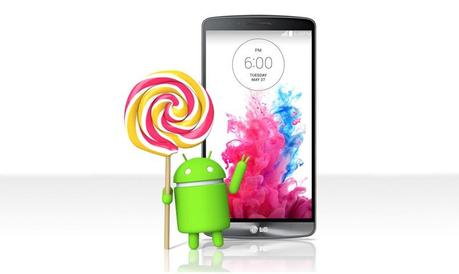 LG G3: Android 5.0 Lollipop arriverà questa settimana