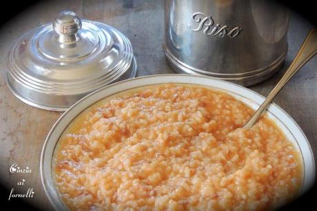 Risotto rosso con salsiccia col Bimby