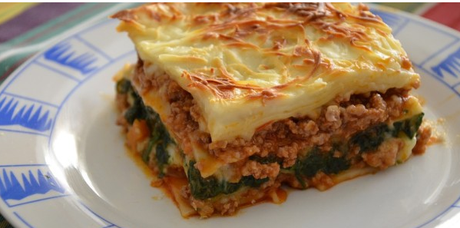 Lasagne con carne e verdure