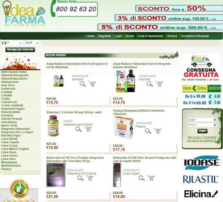 Idea Farma 02 IdeaFarma: farmacia online italiana HAUL,  foto (C) 2013 Biomakeup.it