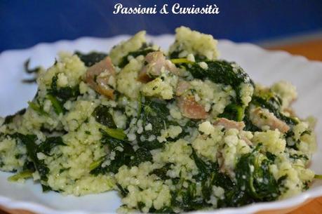 COUS COUS SALSICCIA E  FRIARELLI