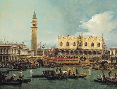 How Canaletto painted Venice. Come Canaletto dipinse Venezia.