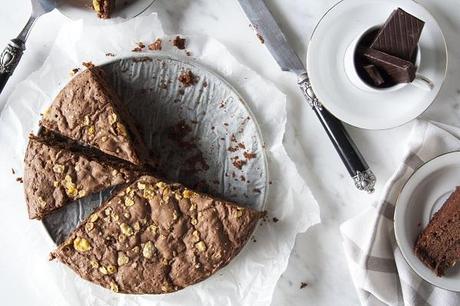 Torta al cioccolato senza lievito