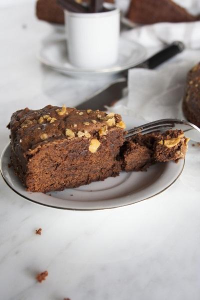 Torta al cioccolato senza lievito