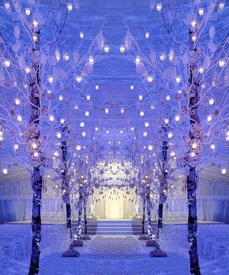 Winter Wedding : il matrimonio invernale per un organizzatore di matrimoni.