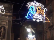 Video. Napoli, prime luminarie hanno acceso presepi