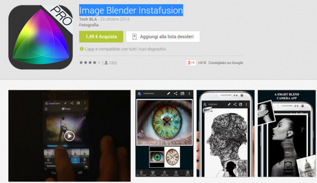Image Blender Instafusion   App Android su Google Play