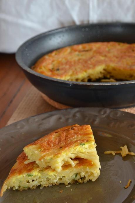 frittata di spaghetti cacio e uova