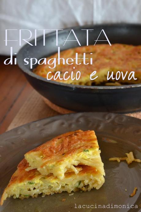 frittata di spaghetti cacio e uova