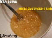 Maschera Scrub Miele, Zucchero Limone