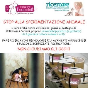 I Care e Collezione i Cuccioli | stop vivisezione