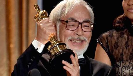 Miyazaki riceve l'Oscar alla carriera