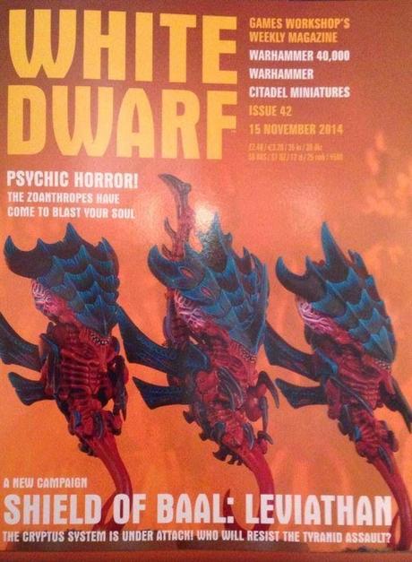 Shield of Baal Leviathan: immagini da White Dwarf