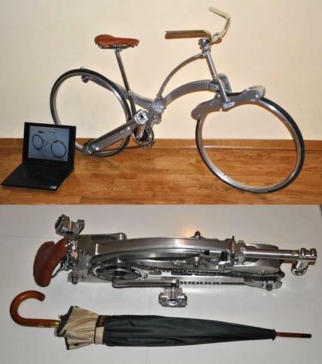Sadabike, la bici che si piega come un onbrello!