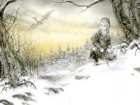 George R.R. Martin e Luis Royo: The Ice Dragon