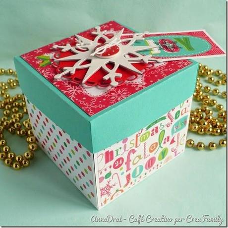 [CreaFamily] Tutorial - Christmas Explosion Box