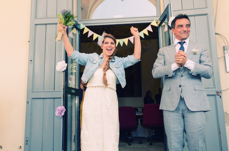 Real wedding in lavanda menta e limone {Alice+Pietro}