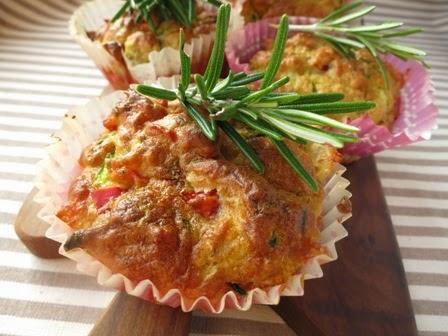 Muffin al tonno, zucchine e ...