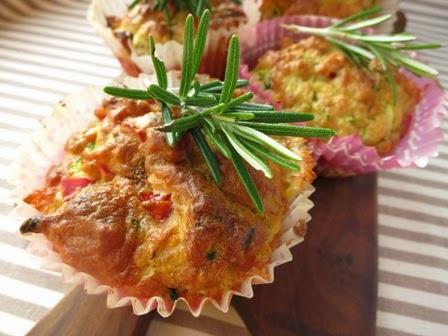 Muffin al tonno, zucchine e ...