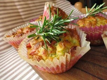 Muffin al tonno, zucchine e ...