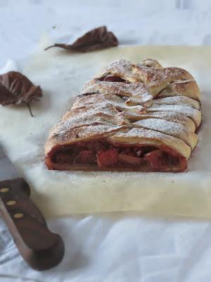 Strudel di mele e ribes