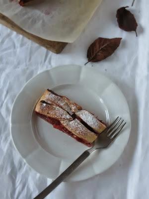 Strudel di mele e ribes