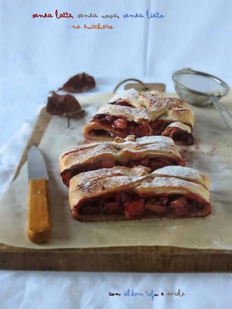 Strudel di mele e ribes