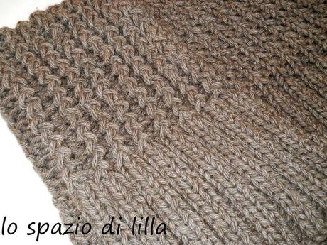 Scaldacollo ai ferri a punto coste zigzag con Candy Classic di Adriafil e spiegazione / Knitted rickrack stitch neckwarmer with Candy Classic by Adriafil free pattern