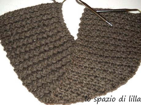 Scaldacollo ai ferri a punto coste zigzag con Candy Classic di Adriafil e spiegazione / Knitted rickrack stitch neckwarmer with Candy Classic by Adriafil free pattern