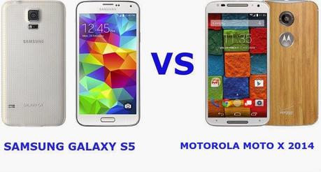 Samsung Galaxy S5 vs Motorola Moto X 2014: video confronto in italiano