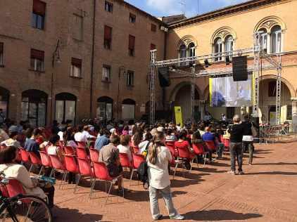 Lo scrittore messicano Juan Villoro intervistato da Christian Raimo Festival Internazionale 2014 Ferrara