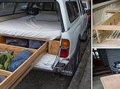 Toyota Tacoma-4runner letto comodo cassetto vestiti valigie.