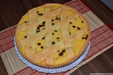 Crostata di polenta e ricotta