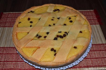 Crostata di polenta e ricotta