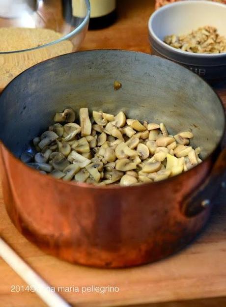 #lebuonericette e il sole nel piatto: l'Insalata di couscous allo zafferano con funghi e noci