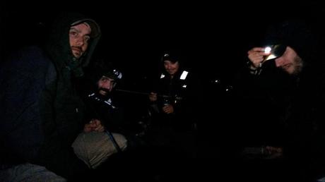 Pesca notturna con Pierluigi, Domenico e Raf