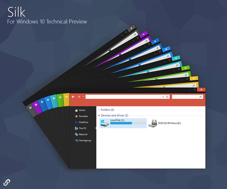 Silk - Thema - Windows - 10