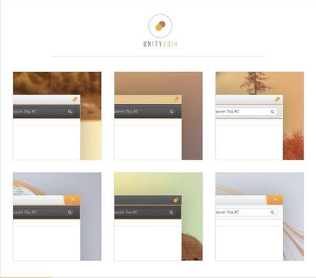 Unity - Thema - Windows - 10
