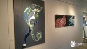 “Artefatti” di Sonia Strukul: tanti piccoli Swarovski su tela in mostra dal 30 ottobre all’ 8 dicembre 2014, Padova