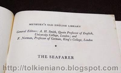 The Seafarer, prima edizione di Ida Gordon, 1960.. in collaborazione con J.R.R: Tolkien