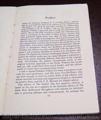 The Seafarer, prima edizione di Ida Gordon, 1960.. in collaborazione con J.R.R: Tolkien