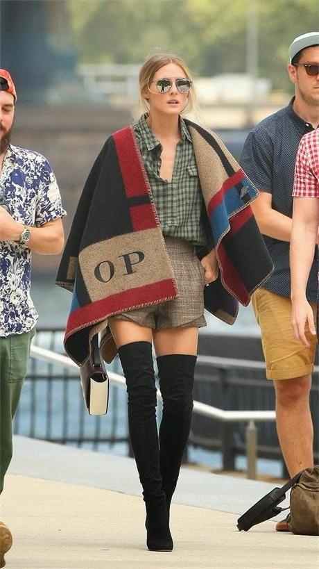 Poncho Burberry Prorsum. Tutte lo amano, tutte lo indossano.