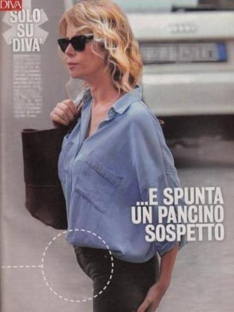 alessia marcuzzi incinta foto diva e donna