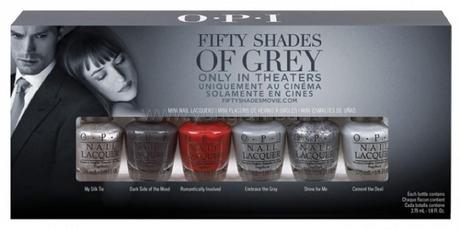 OPI collezione Fyfty Shades of Grey