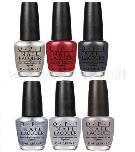 OPI collezione Fyfty Shades of Grey